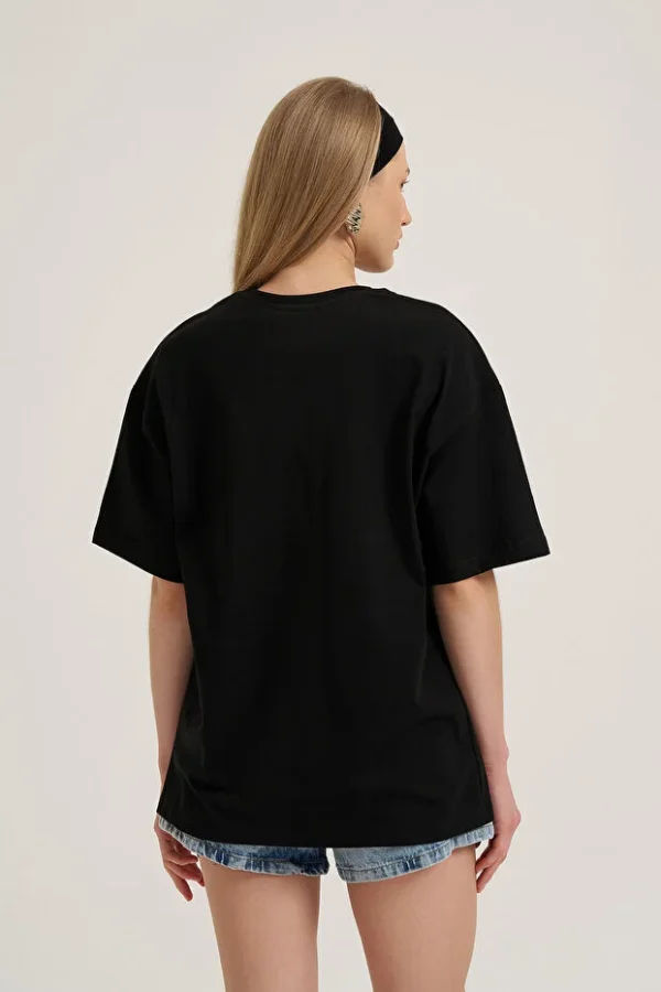 Siyah Oversize T-Shirt