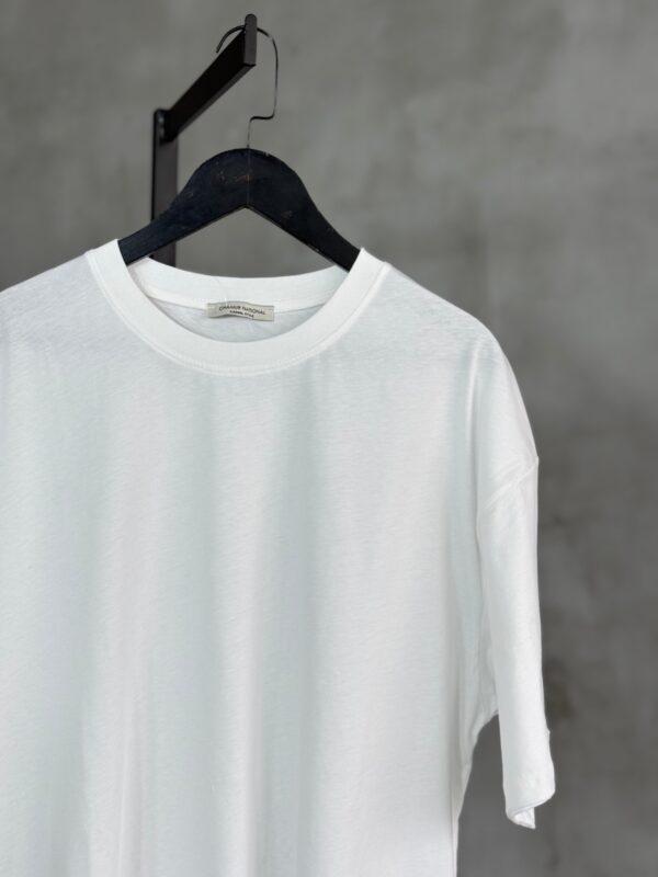 Beyaz Oversize Basic T-Shirt