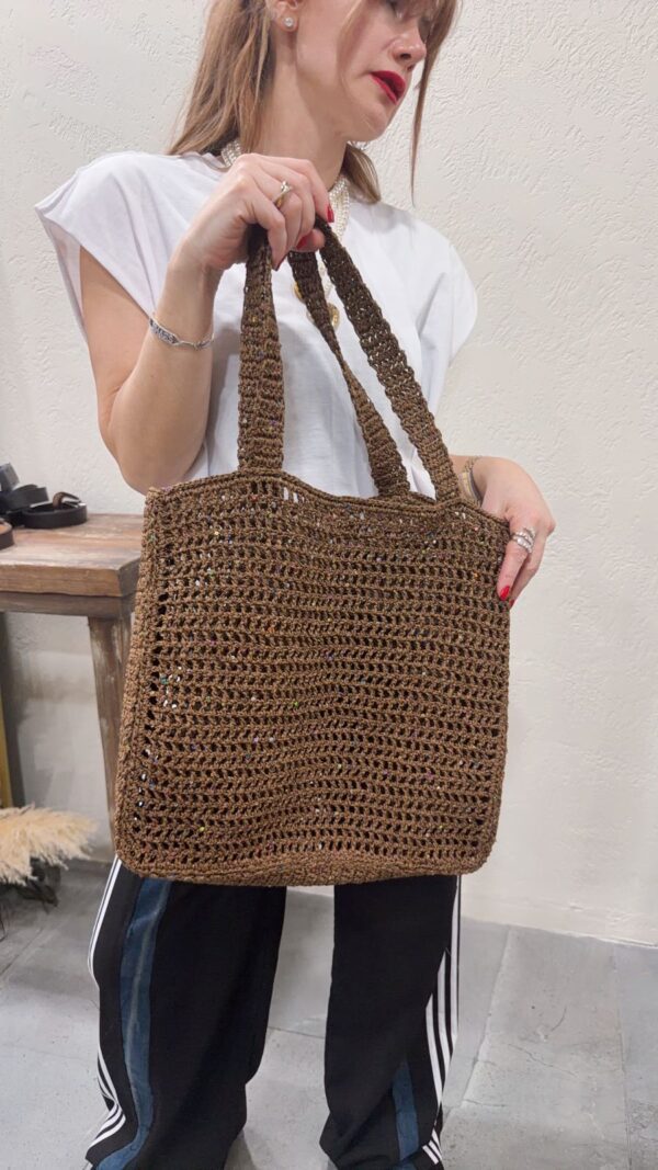 Kahverengi Handmade Çanta