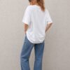 Beyaz Oversize Basic T-Shirt
