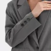 Gri Blazer Ceket Kadın
