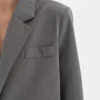 Gri Blazer Ceket Kadın