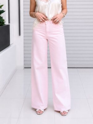 Pembe Palazzo Jean Pantolon