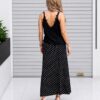 Siyah Dantel Detaylı Bluz