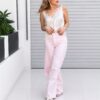 Pembe Palazzo Jean Pantolon